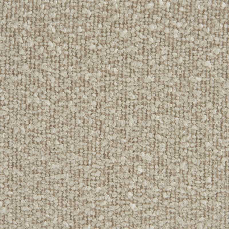 Lit coffre YUME tissu chenille beige 160x200 sommier inclus