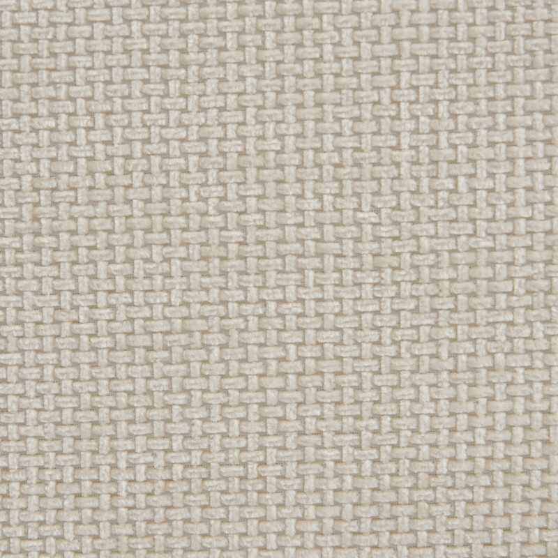 Chauffeuse JANIS modulable 1 place tissu chenille écru