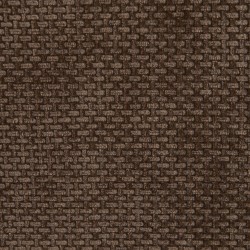 Chauffeuse JANIS modulable 1 place tissu chenille marron