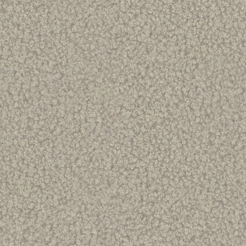 Canapé droit convertible TASCA 3 places tissu bouclette taupe