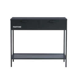 Console PANTONE métal anthracite 100cm