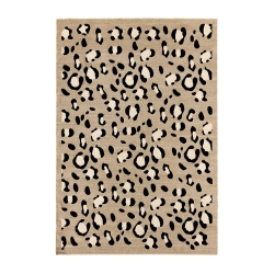 Tapis SAVA beige effet léopard 160x230 cm