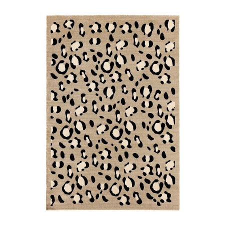 Tapis SAVA beige effet léopard 160x230 cm