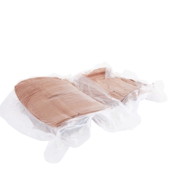 Canapé d'angle gauche compressé AUREA 4 places tissu jaune moutarde