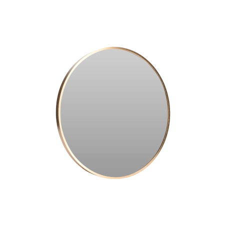 Miroir murale ADI diamètre 50cm avec contour or