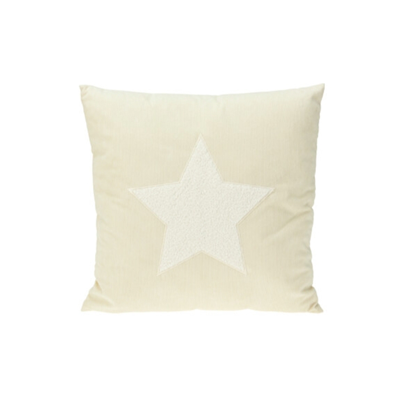 Lot de 3 coussins NEGE 45x45cm avec motif de noël