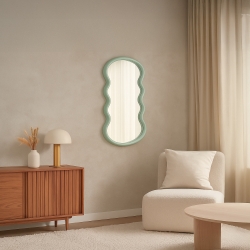 Miroir mural ODY 55x30cm couleur bleu