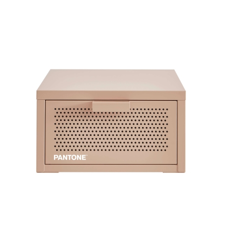 Table de chevet murale PANTONE métal rose blush 40cm