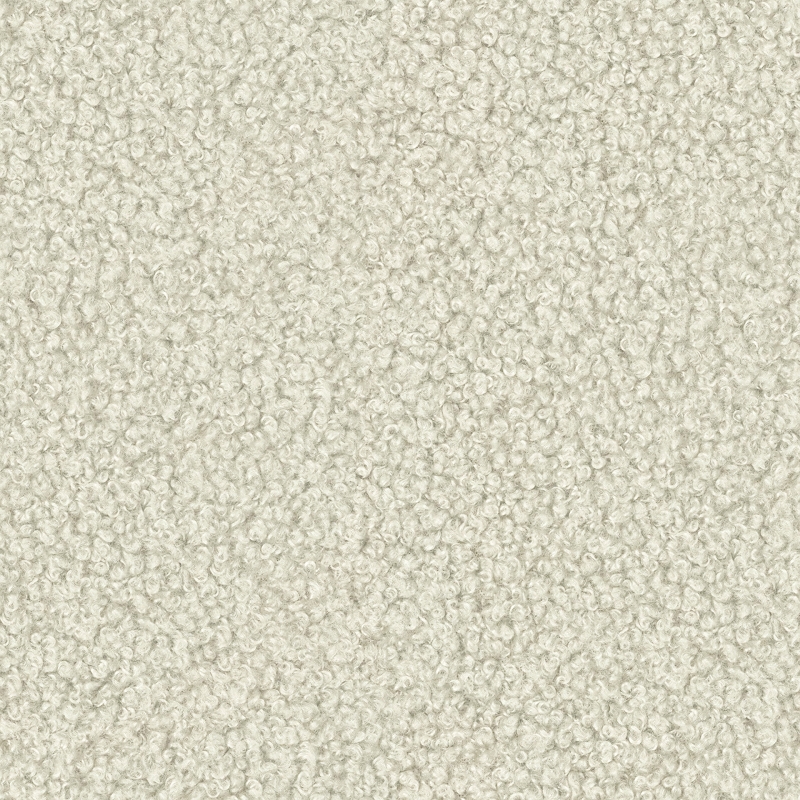 Canapé droit convertible GIORGIO 3 places tissu bouclette grège