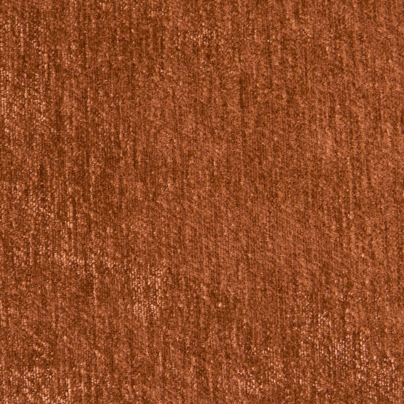 Canapé droit GAVI convertible tissu terracotta 3 places