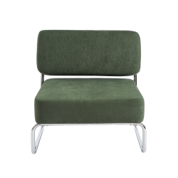 Fauteuil JACK tissu vert