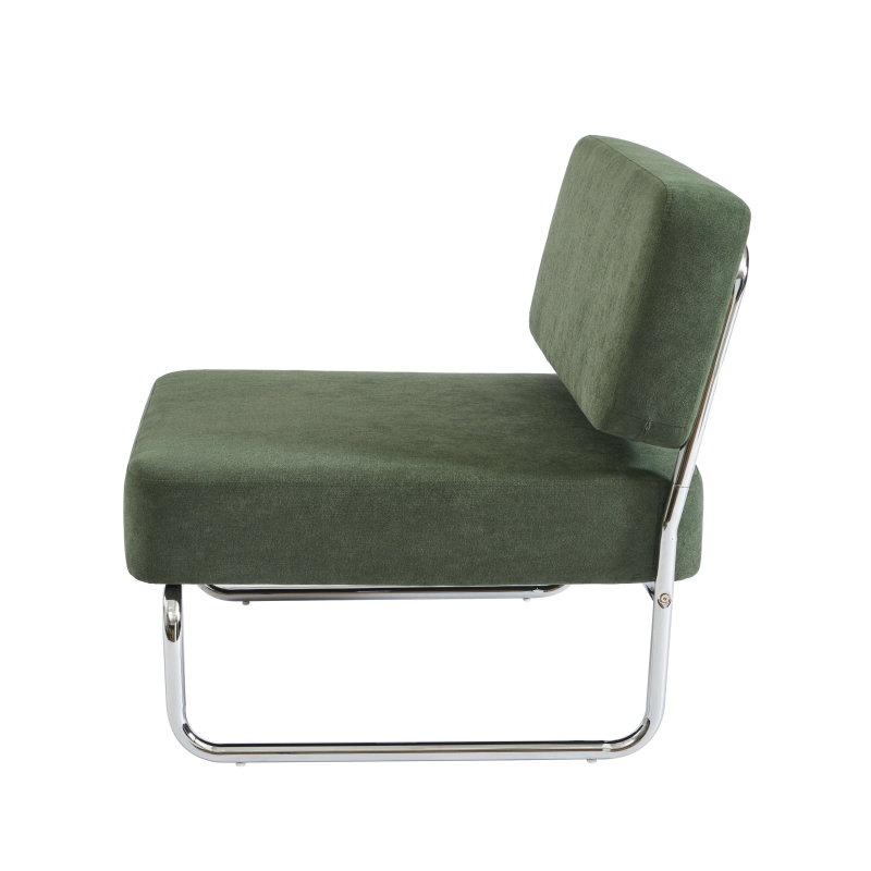 Fauteuil JACK tissu vert
