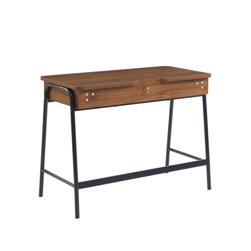 Bureau ESRA effet noyer et noir 100cm