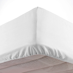 Drap Housse KITO blanc 160x200 cm