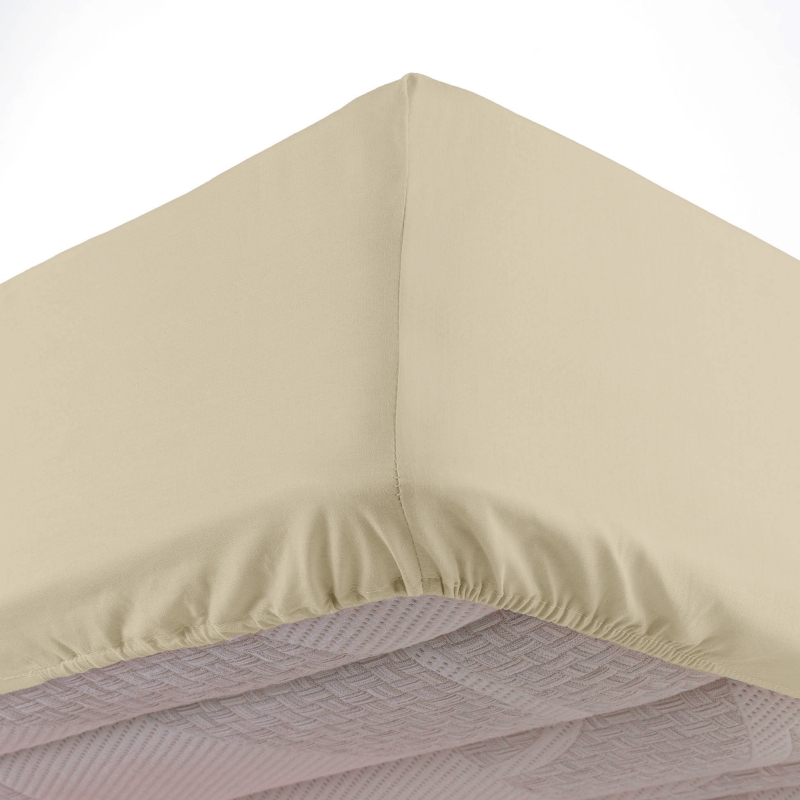 Drap Housse KITO ivoire 160x200 cm
