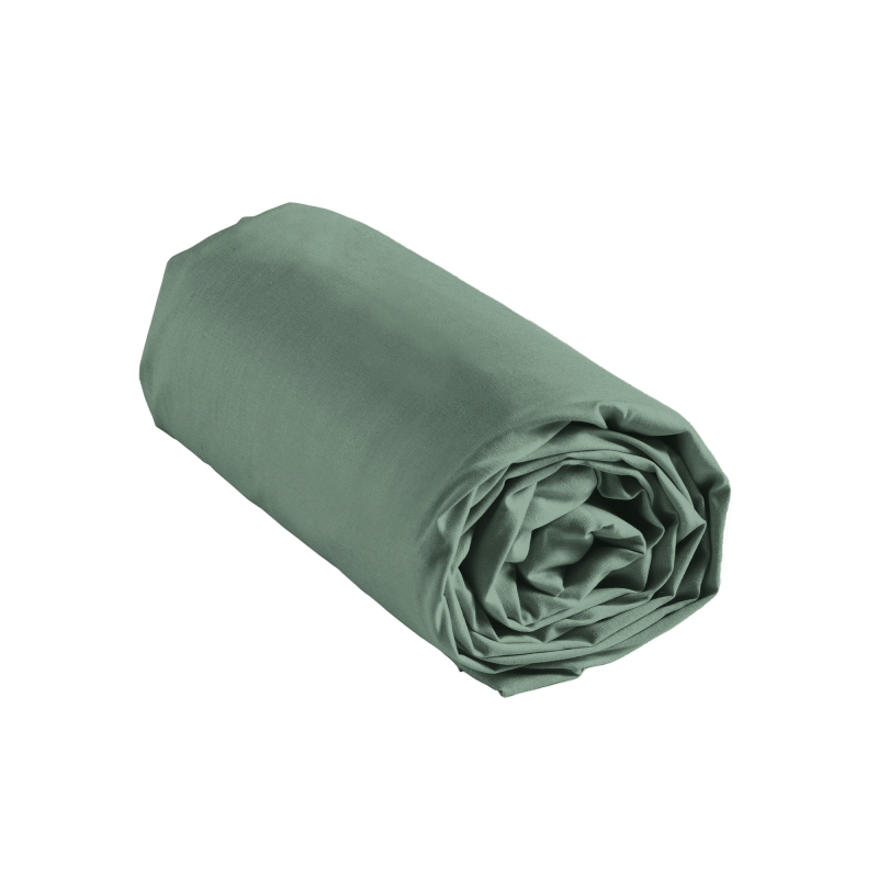 Drap Housse KITO sauge 160x200 cm