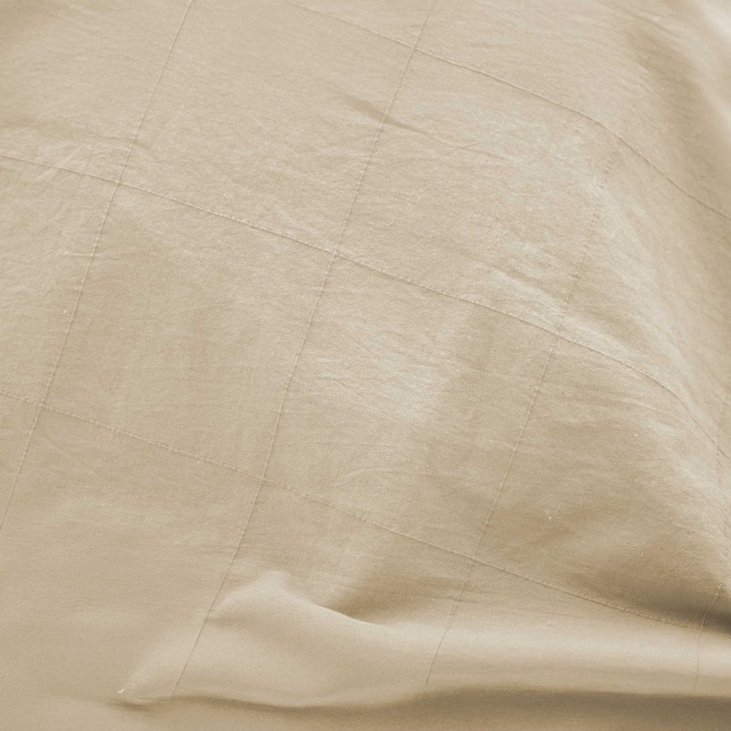 Parure de couette KITO ivoire 240x220 cm (3 pièces)