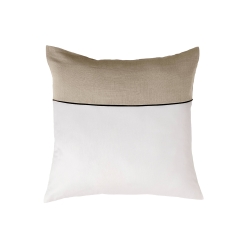 Parure de couette BROLE blanc 240x220 cm (3 pièces)