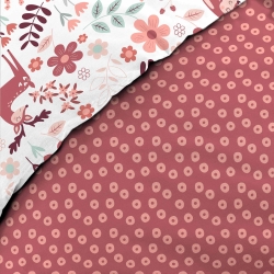 Parure de couette enfant ROSI 140x200 cm (3 pièces)