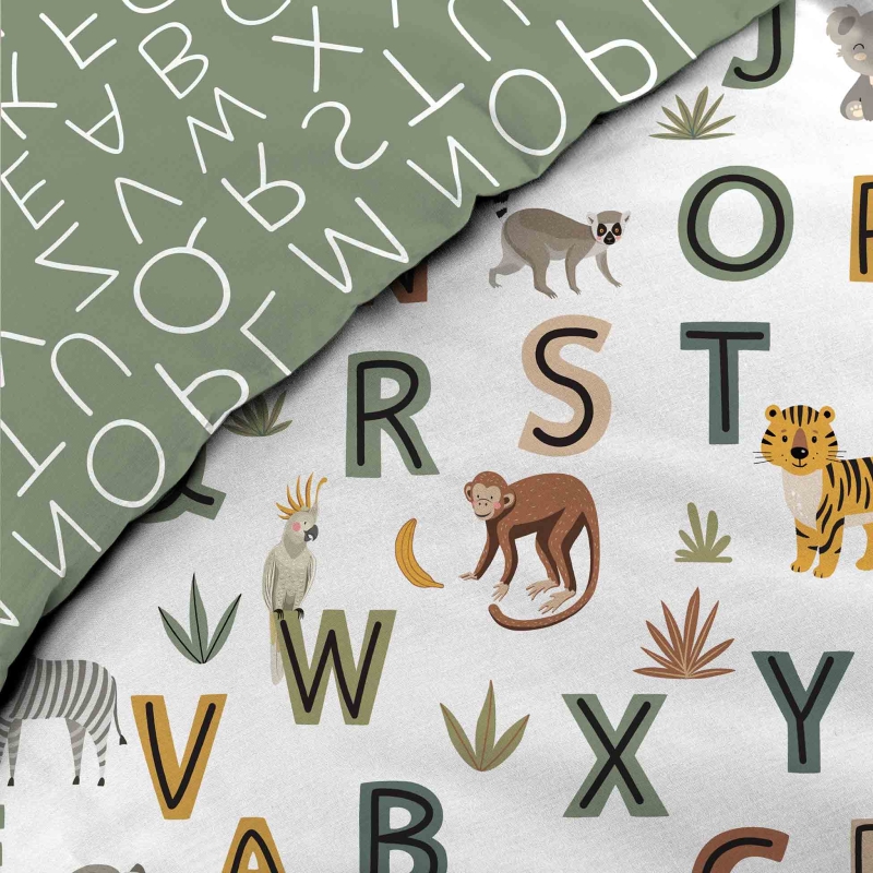 Parure de couette enfant FELI 140x200 cm (3 pièces)