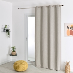 Rideau FLUB coloris lin 140x260cm