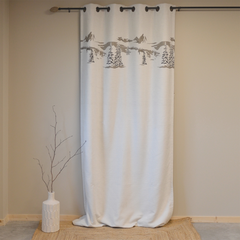 Rideau MONT écru 140x260cm