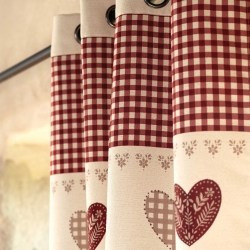 Rideau VOSI taupe 140x260cm