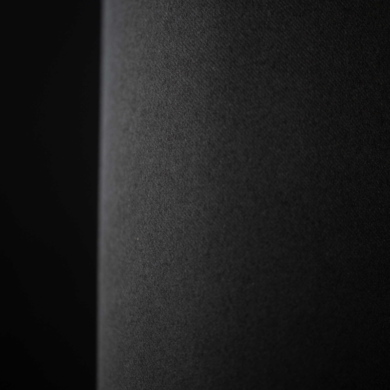 Rideau non feu FUZE noir 140x180cm