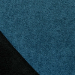 Rideau TYKA isolant, phonique et occultant bleu paon 140x180cm