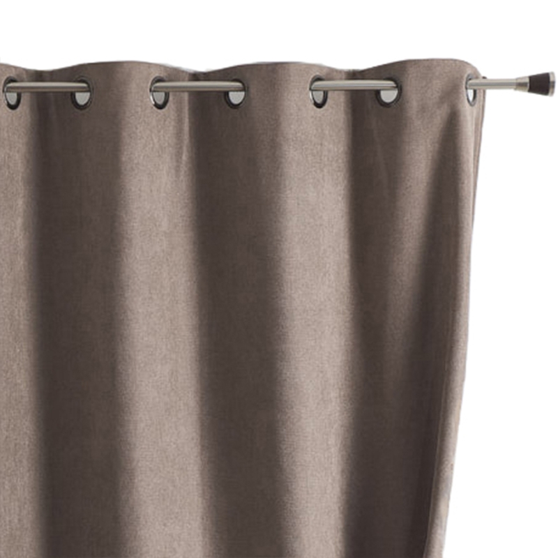 Rideau TYKA isolant, phonique et occultant coloris lin 140x260cm