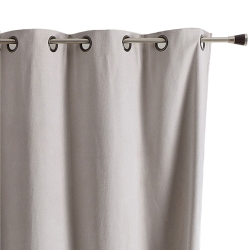 Rideau TYKA isolant, phonique et occultant coloris naturel 140x260cm