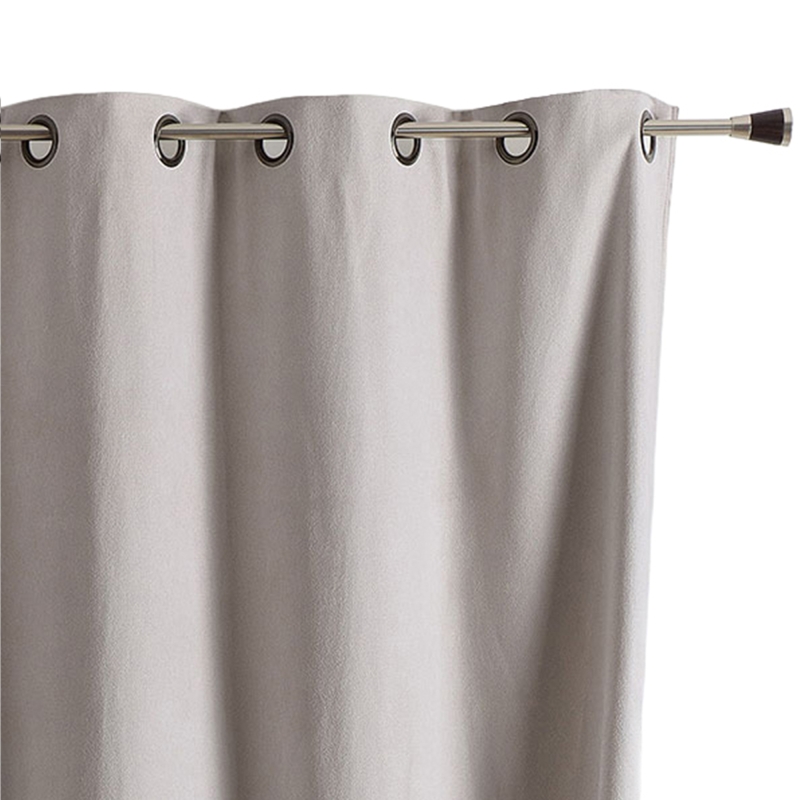 Rideau TYKA isolant, phonique et occultant coloris naturel 140x260cm