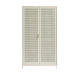 Armoire PANTONE métal beige sable 2 portes