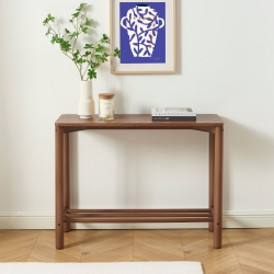 Console LYA effet noyer 100cm