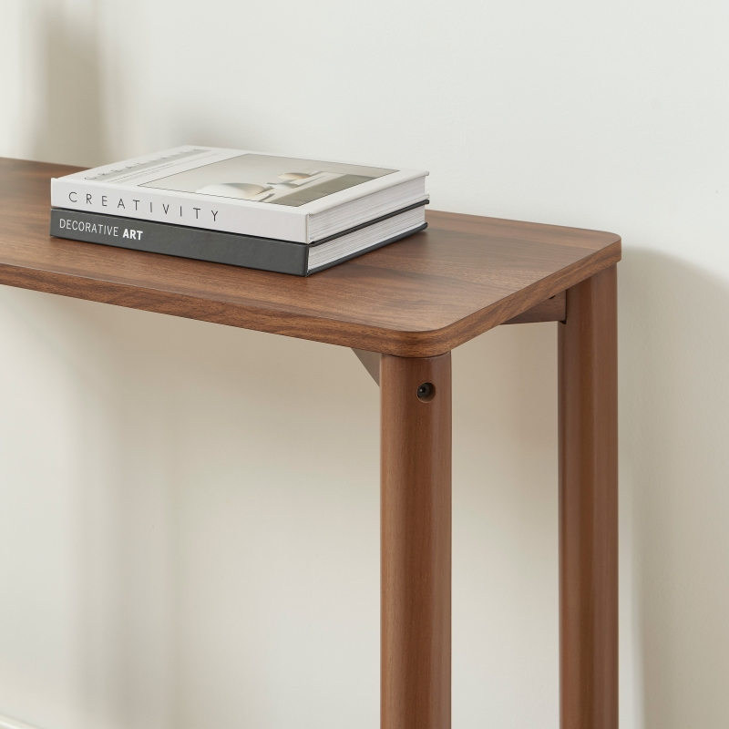 Console LYA effet noyer 100cm