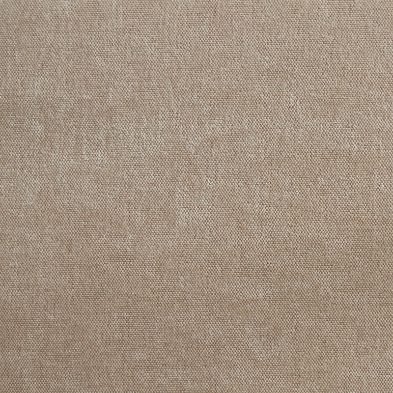 Lot de 2 chaises PANTONE tissu et pieds métal taupe