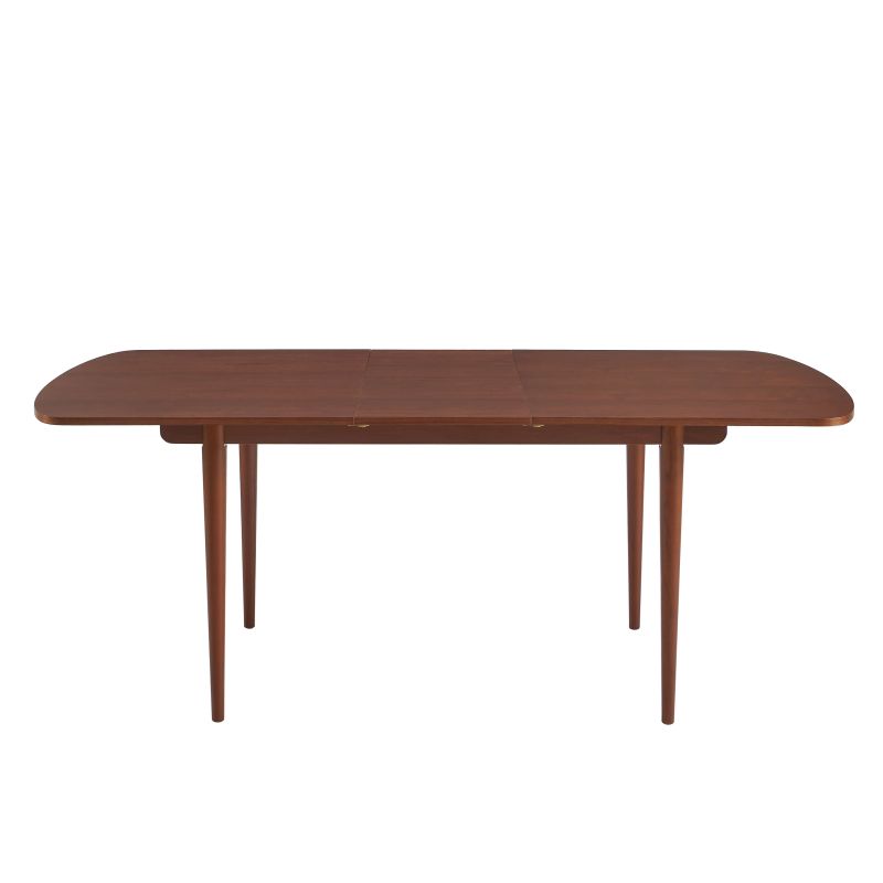 Table extensible LEON noyer 160 à 200cm