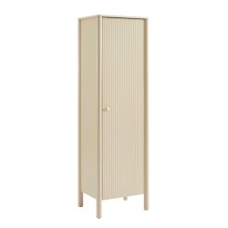 Armoire CLEO laqué beige 1 porte