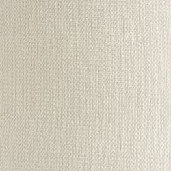 Chaise LUISA tissu chenille écru et pieds métal marron