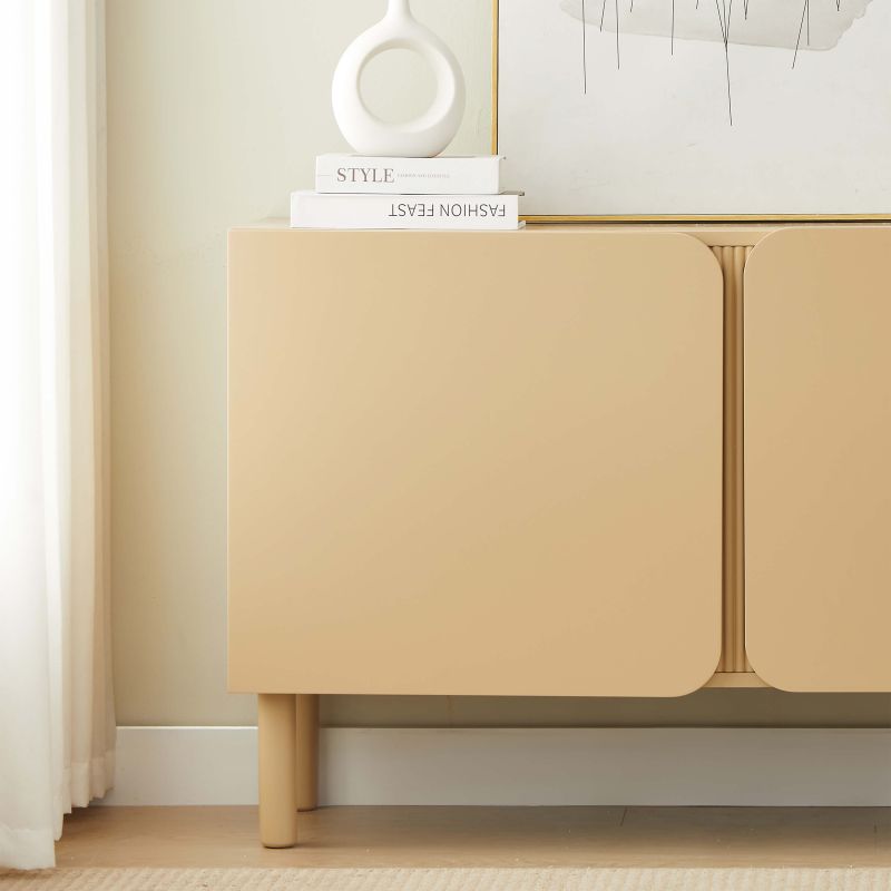 Buffet BRAGA beige 2 portes 120cm