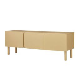 Meuble TV BRAGA beige 3 portes 150cm