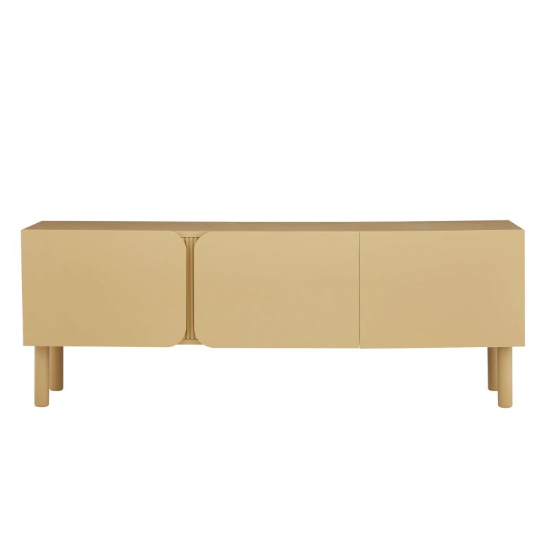 Meuble TV BRAGA beige 3 portes 150cm
