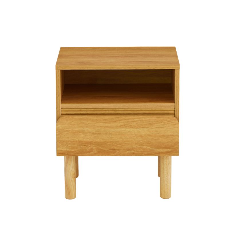 Table de chevet ORO effet chêne 1 tiroir