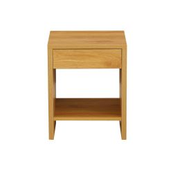 Table de chevet LIMA effet chêne 1 tiroir