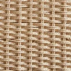 Lot de 2 tables de chevet GINKO placage chêne et corde