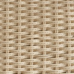 Lot de 2 tables de chevet GINKO placage chêne couleur noyer et corde