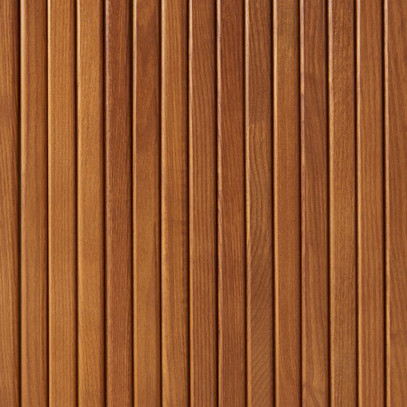 Buffet ERNEST frêne foncé 2 portes tambour 160cm