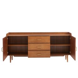 Buffet TWIGGY placage frêne 2 portes 180cm