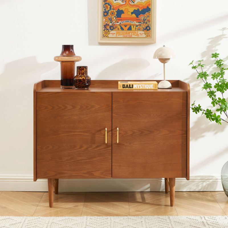 Buffet TWIGGY placage frêne 2 portes 100cm