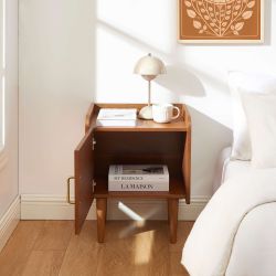 Table de chevet TWIGGY placage frêne